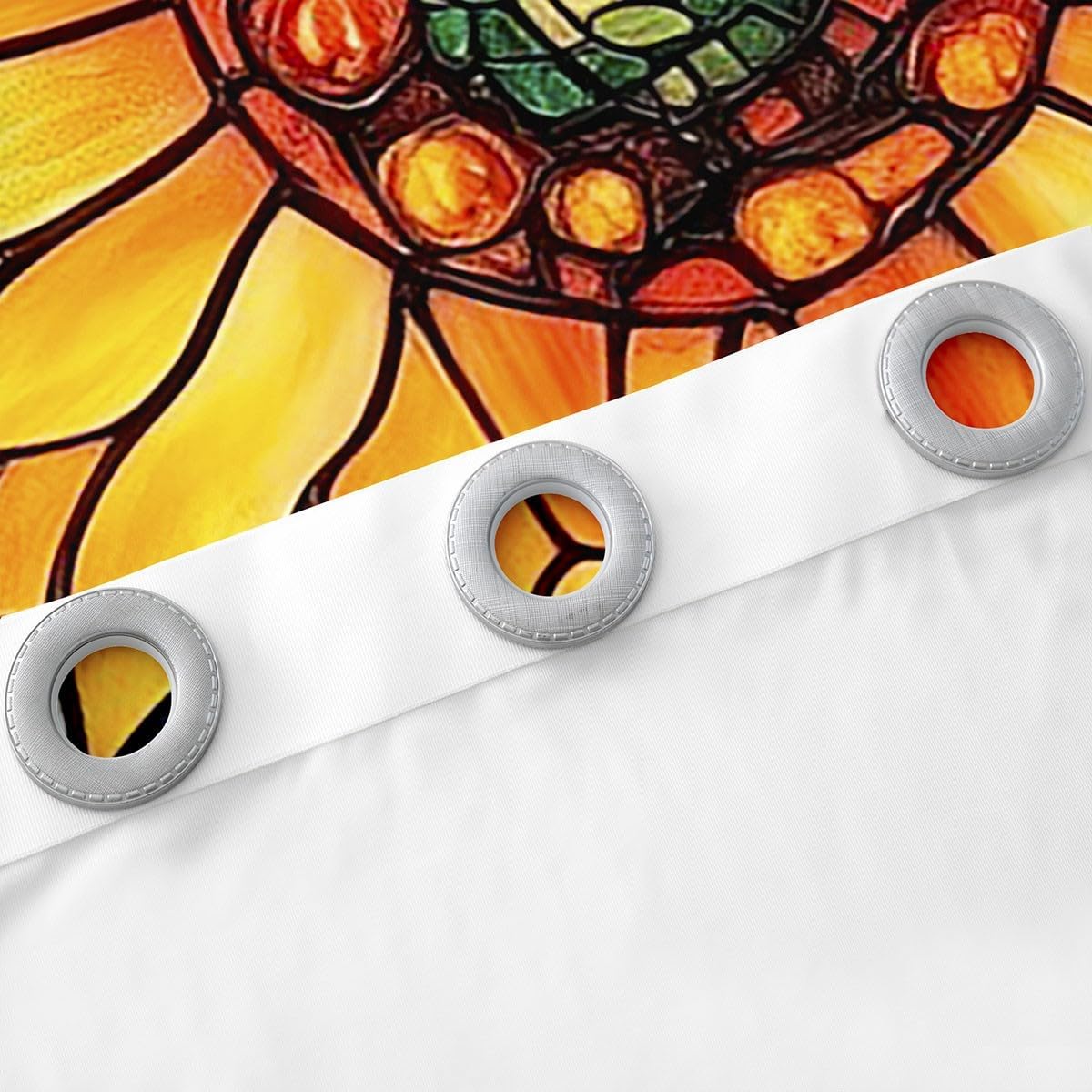 Manfei Rustic Sunflowers Kids Adults Window Curtain,Spring Florals Butterfly Window Treatment Curtain for Living Room Decor,RusticFarmhouse Style Window Drapes for Teens Child Bedroom Decor,38Wx45L