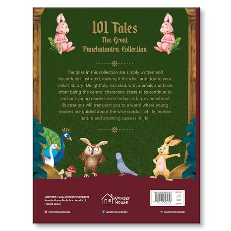 101 Tales The Great Panchatantra Collection - Collection Of Witty Moral Stories For Kids For Personality Development (Hardback) (Classic Tales from India)