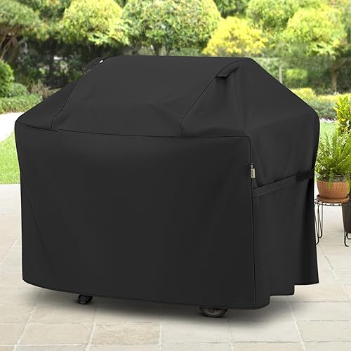 Miniatura 7 de Arcedo - Funda para parrilla de 72 pulgadas, cubierta impermeable grande para parrilla de gas BBQ compatible con Weber, duradera y resistente a