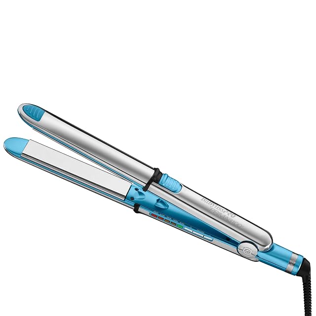 Nano Titanium Prima Ionic Hair Straightener Professional Flat Iron Curling Iron in One for Stylists Pro Styling Hair