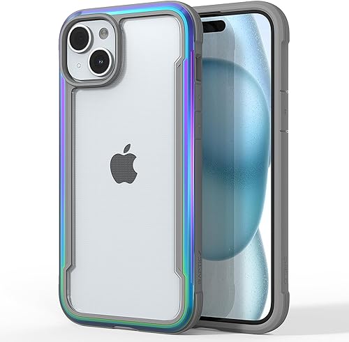 Miniatura 24 de RAPTIC Funda de cristal transparente Shield para iPhone 16 Pro Max, [protección contra caídas de grado militar 5X], [tecnología que no se