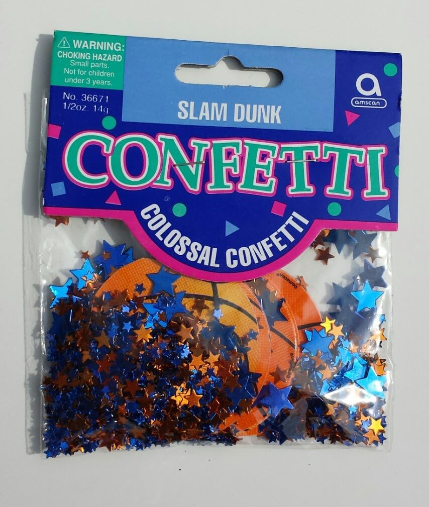 Slam Dunk Basketball Confetti Home & Kitchen
