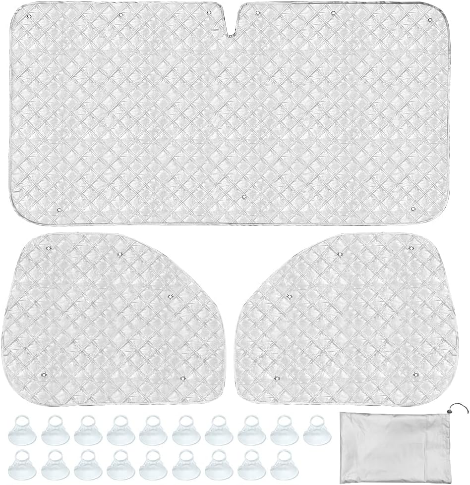 Car Sunshade Cover for Fiat/Peugeot Car Windshield Sunshades 7 Layers Cover Waterproof UV Protection