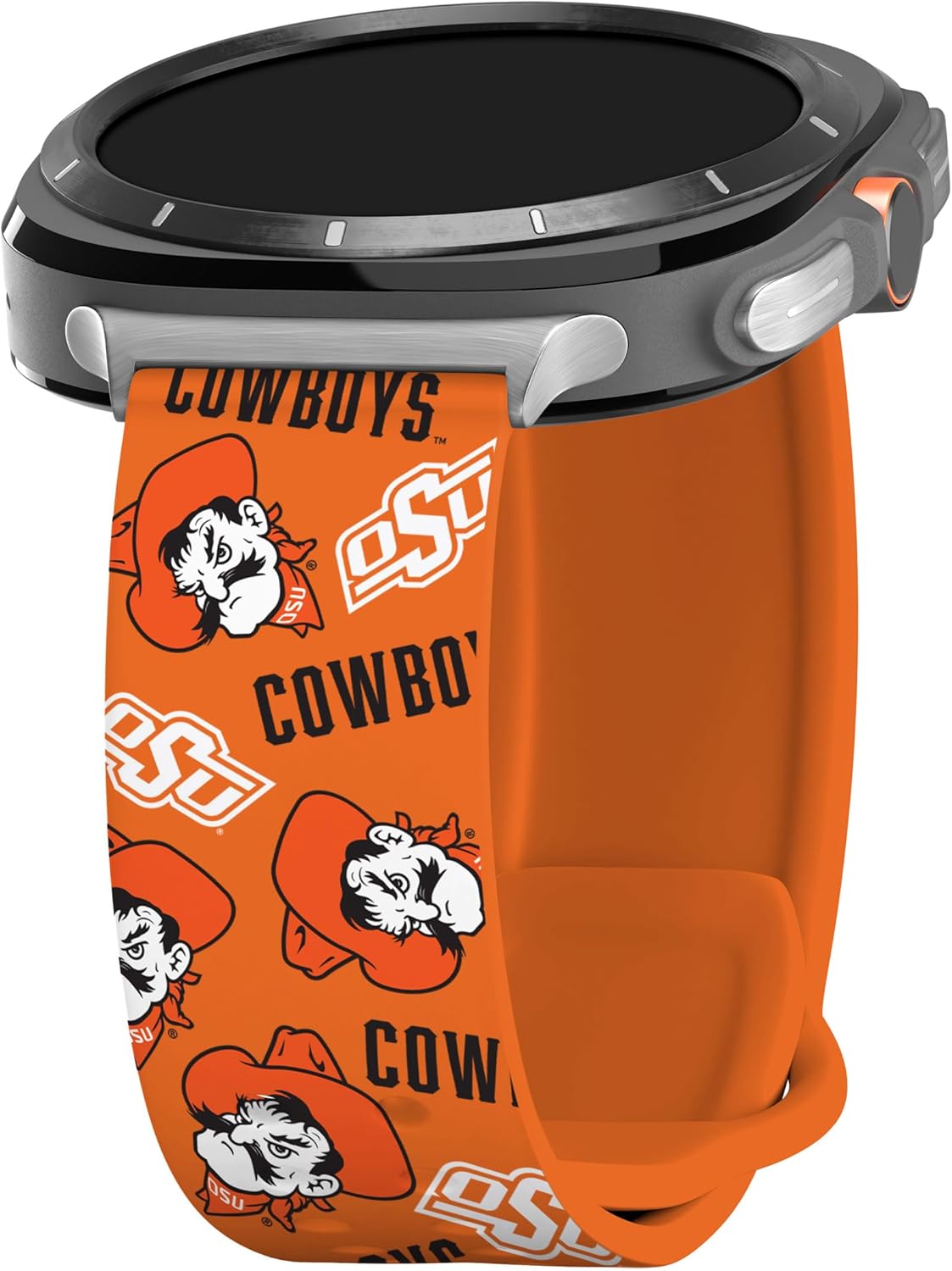 Affinity Bands Oklahoma State Cowboys HD Watch Band Compatible with Samsung Galaxy Watch Ultra