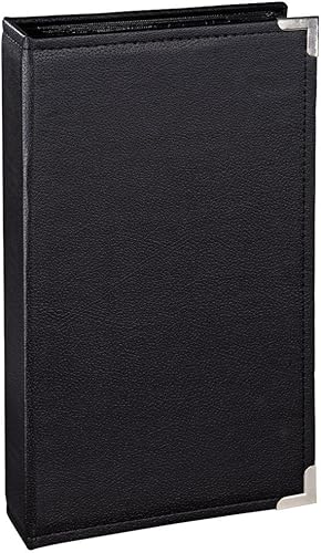 Hama Álbum de fotos, negro, 7.5 x 13.6 in