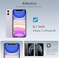 Vista 2 de Protector de pantalla para iPhone XC, cristal templado resistente a los arañazos, 4