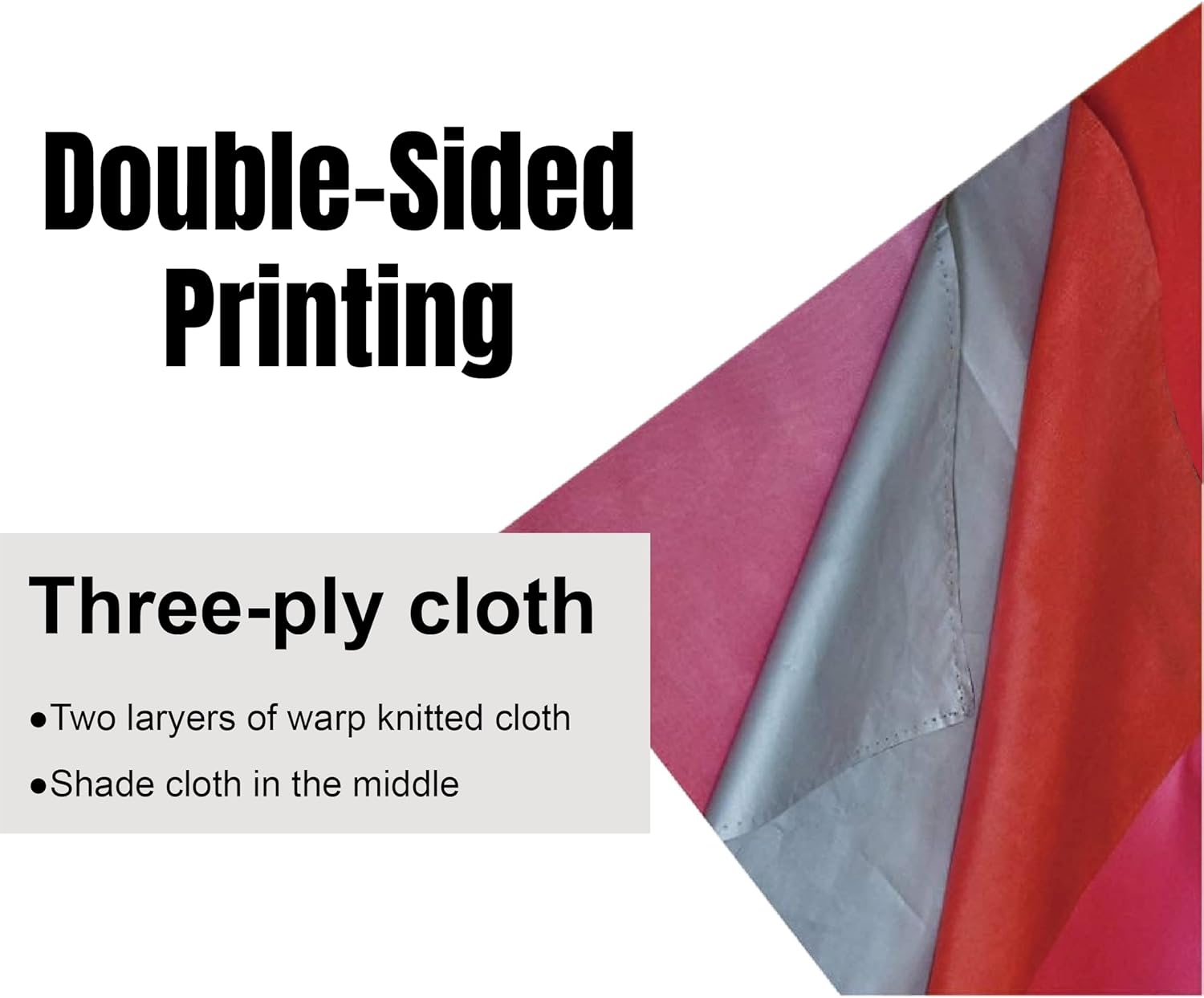 Double Sided Custom Feather Flag Banner Kit for Outside Business with Pole Spike Base Craft Beer BBQ Welcome Grand Opening