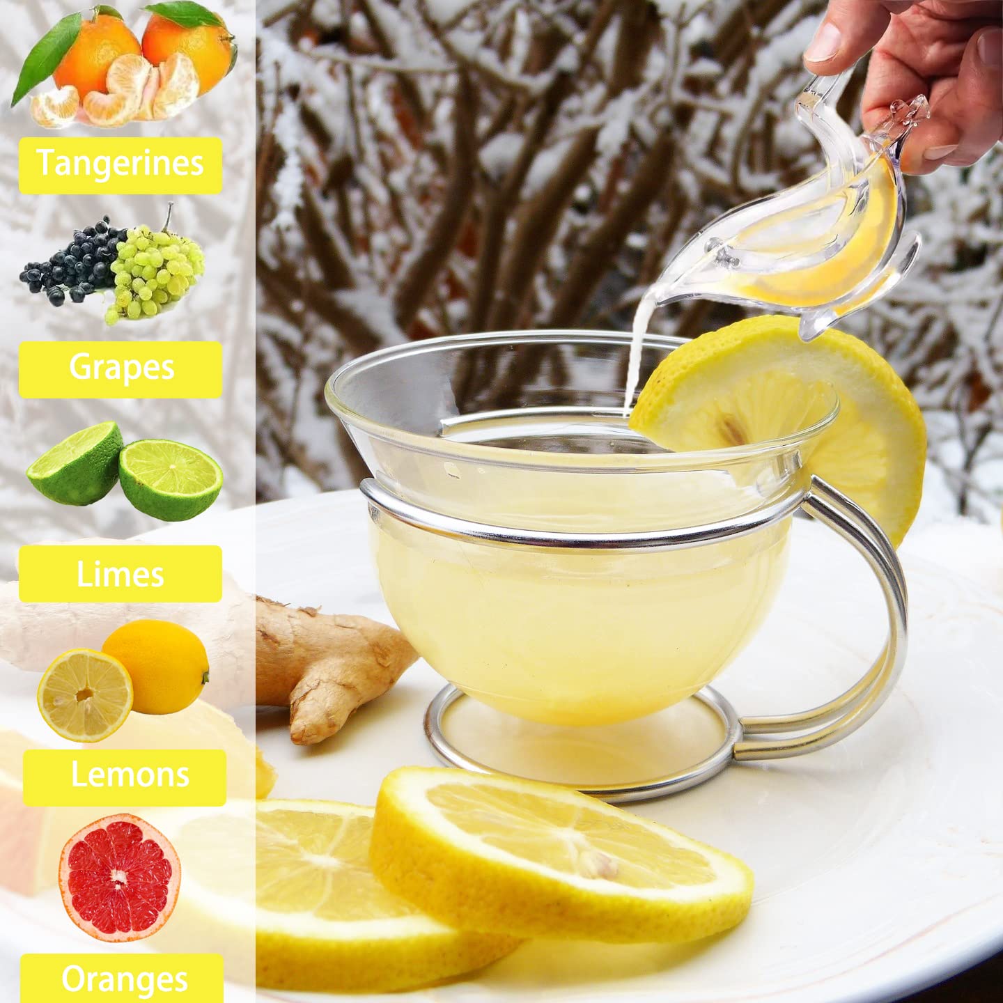 Bird Lemon Slice Squeezer - Product Features