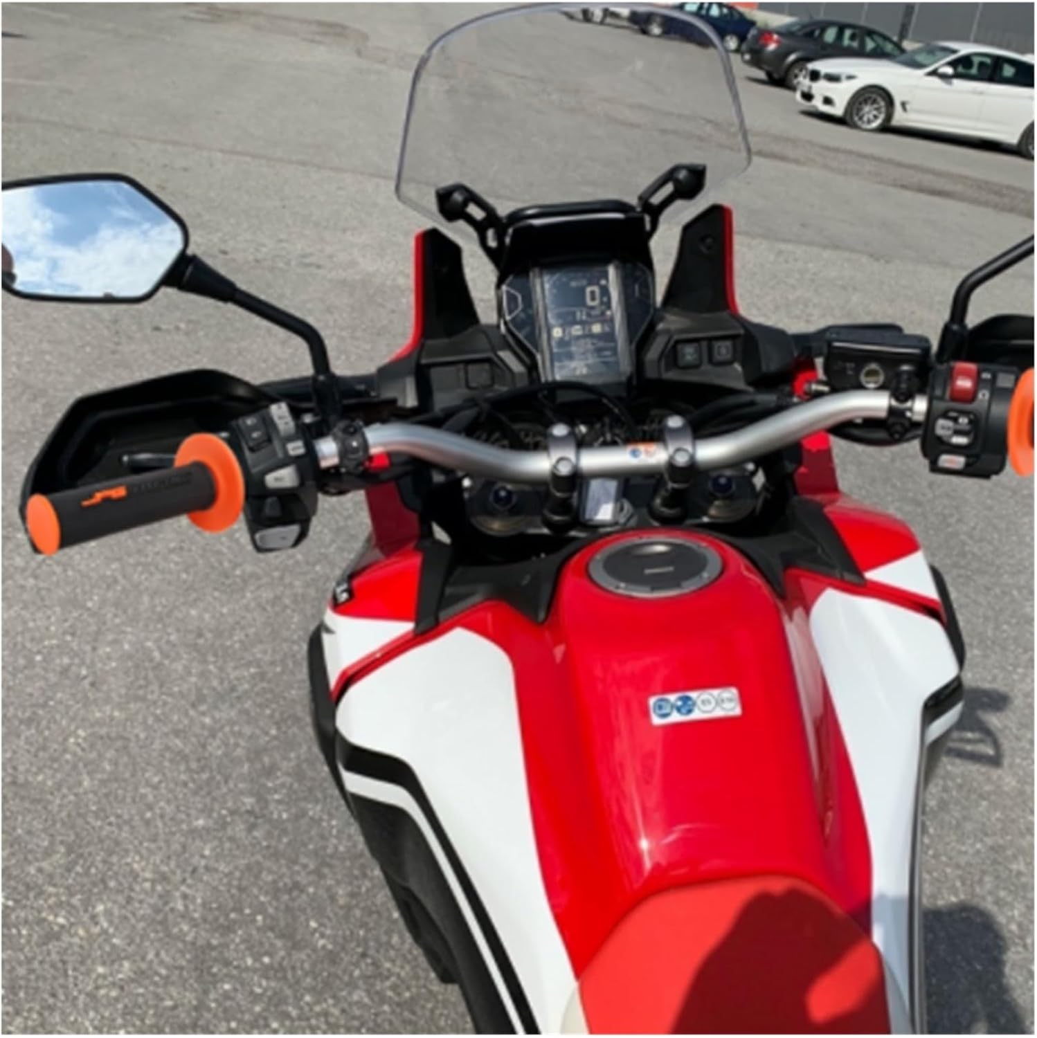 Motorcycle Handle Bar Lock-on Grips Throttle Tube Fit for K-tm SX SXF EXC EXCF XC XCF XCW Sixdays TPI 150 250 350 450 500 2008-2020