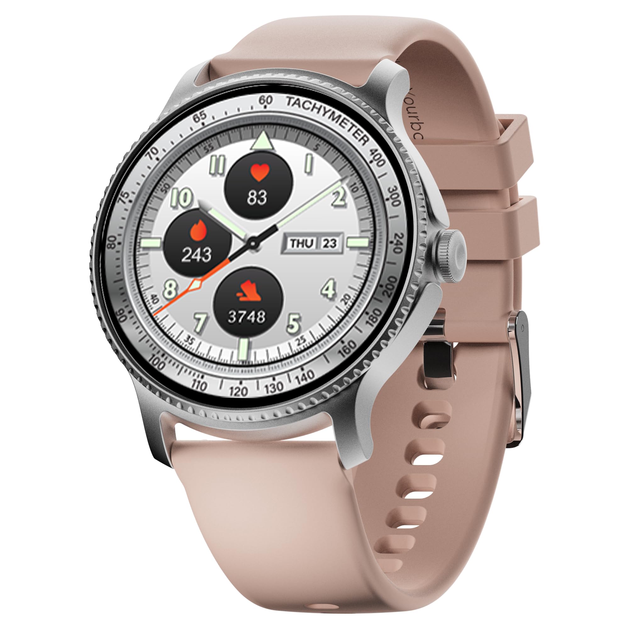 boAt Lunar Discovery – 2026 Edition w/ 1.39" (3.5 cm) HD Display, Bluetooth Calling, Emergency SOS, HR, SpO2 & Sleep Tracking Smart Watch for Men & Women (Active Black) — Amazon image 11