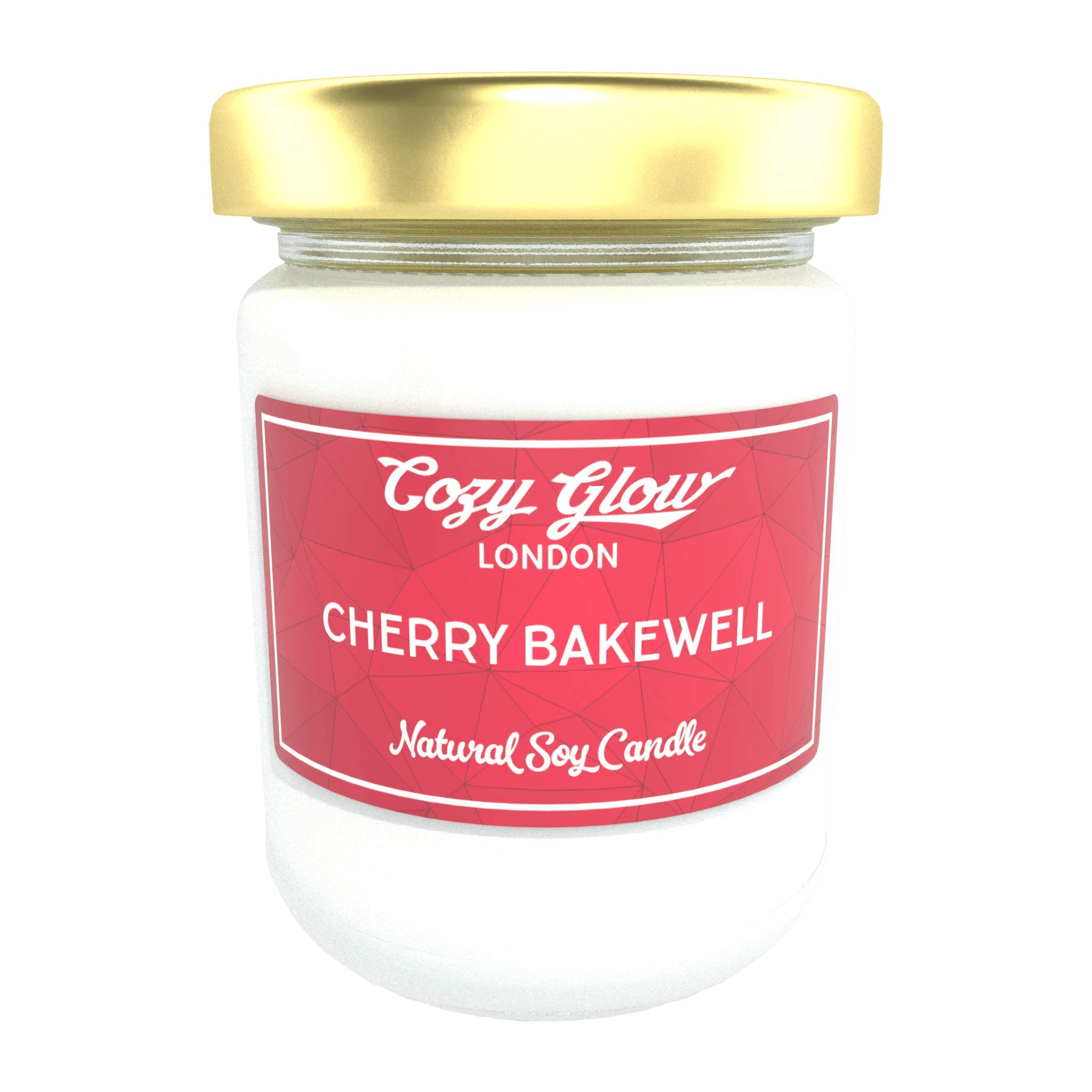 Bougie au soja Cherry Bakewell Grande Cozy Glow pour la maison