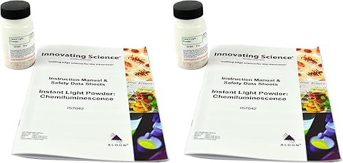 Miniatura 9 de Innovating Science, juego de demostración de luz instantánea de quimiluminiscencia en polvo