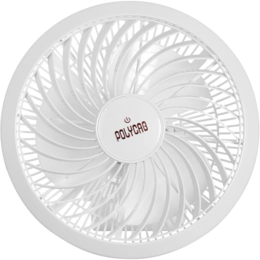 Polycab Fwahsst007P 75 Watt Plastic Fantasy Cabin Fan White