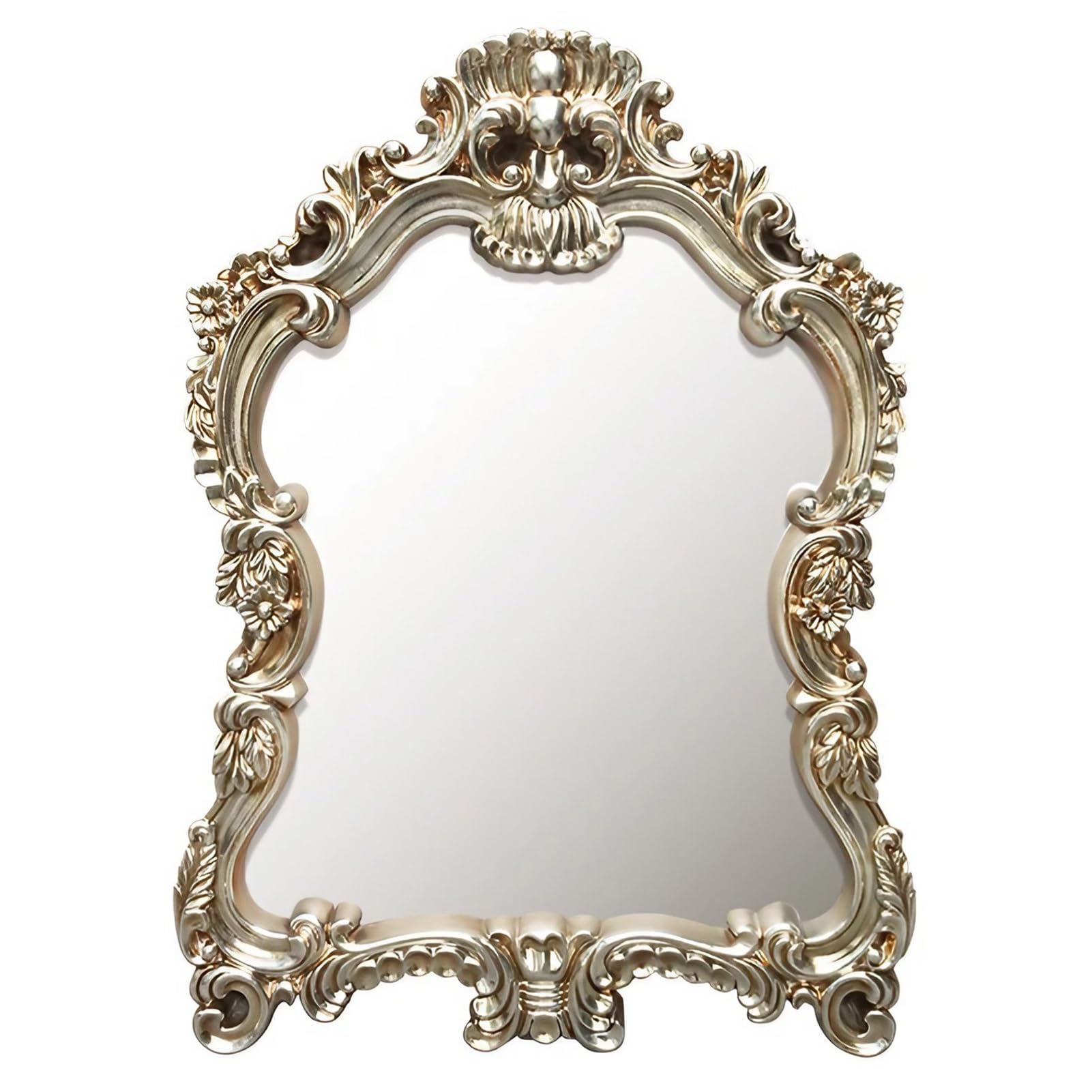 アメリカのアンティーク鏡 Amazon.com: Vintage Wall Mirror, Ornate Baroque Bathroom