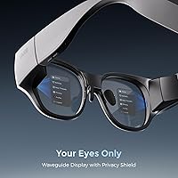 Vista 3 de inmo AIR3 - Lentes inteligentes AR con pantalla microOLED de 1080P, 36° FOV, pantalla virtual de 150 pulgadas, procesador incorporado, asistente