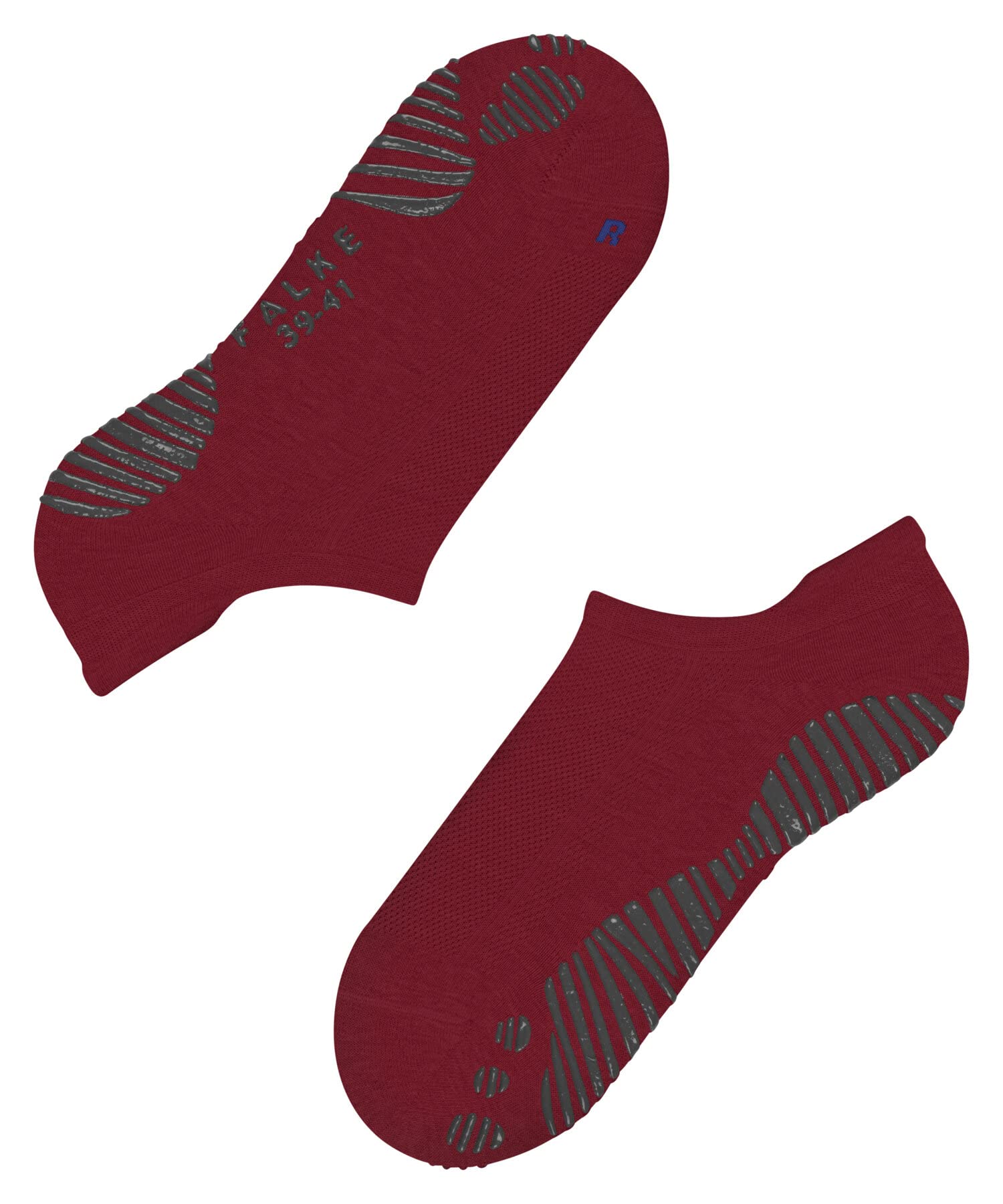 FALKE Unisex Cool Kick Stoppersocken atmungsaktives schnelltrocknendes Funktionsmaterial rutschhemmender Noppendruck leichte Polsterung kühlend flache Naht an Fußspitze sportlich einfarbig 1 Paar