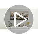 ERQINHUA Farmhouse Wall Art For Living Room Canvas Wall Decor For Bedroom Office Dining Room Decor Boho Printing Paintings Flowers Watercolour Wall Pictures Ready To Hang Family Home Decor 20"X40"