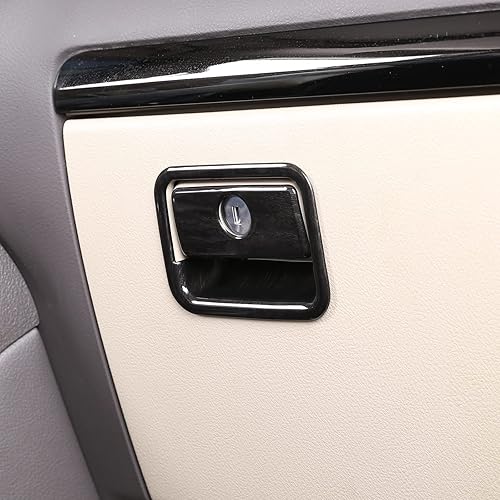 Miniatura 5 de Cubierta de hebilla de manija de guantera interior de ABS para ToyotLand Cruiser Prado FJ150 150 2014 2015 2016 2017 2018 Accesorios interiores de