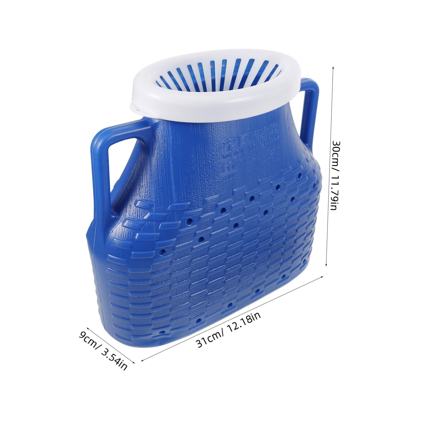 Abaodam Professional Multi Function Fish Basket Portable Shrimp Container with Strap Design for Caught Fish for Outdoor Fishing and Camping Activities