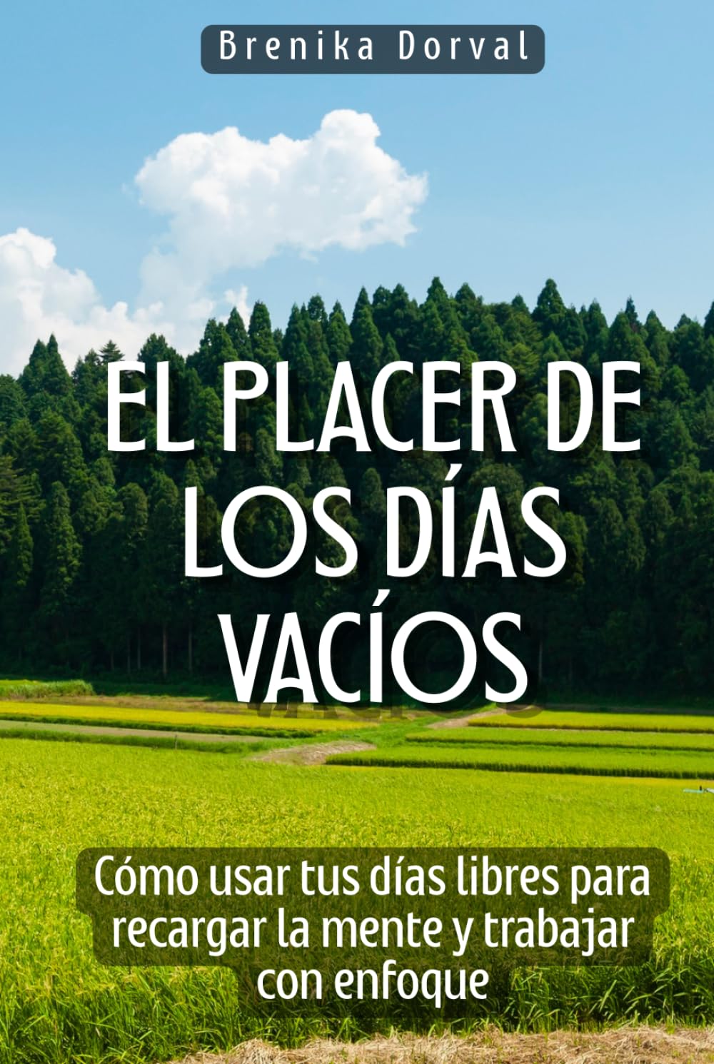 El placer de los días vacíos: Cómo usar tus días libres para recargar la mente y trabajar con enfoque