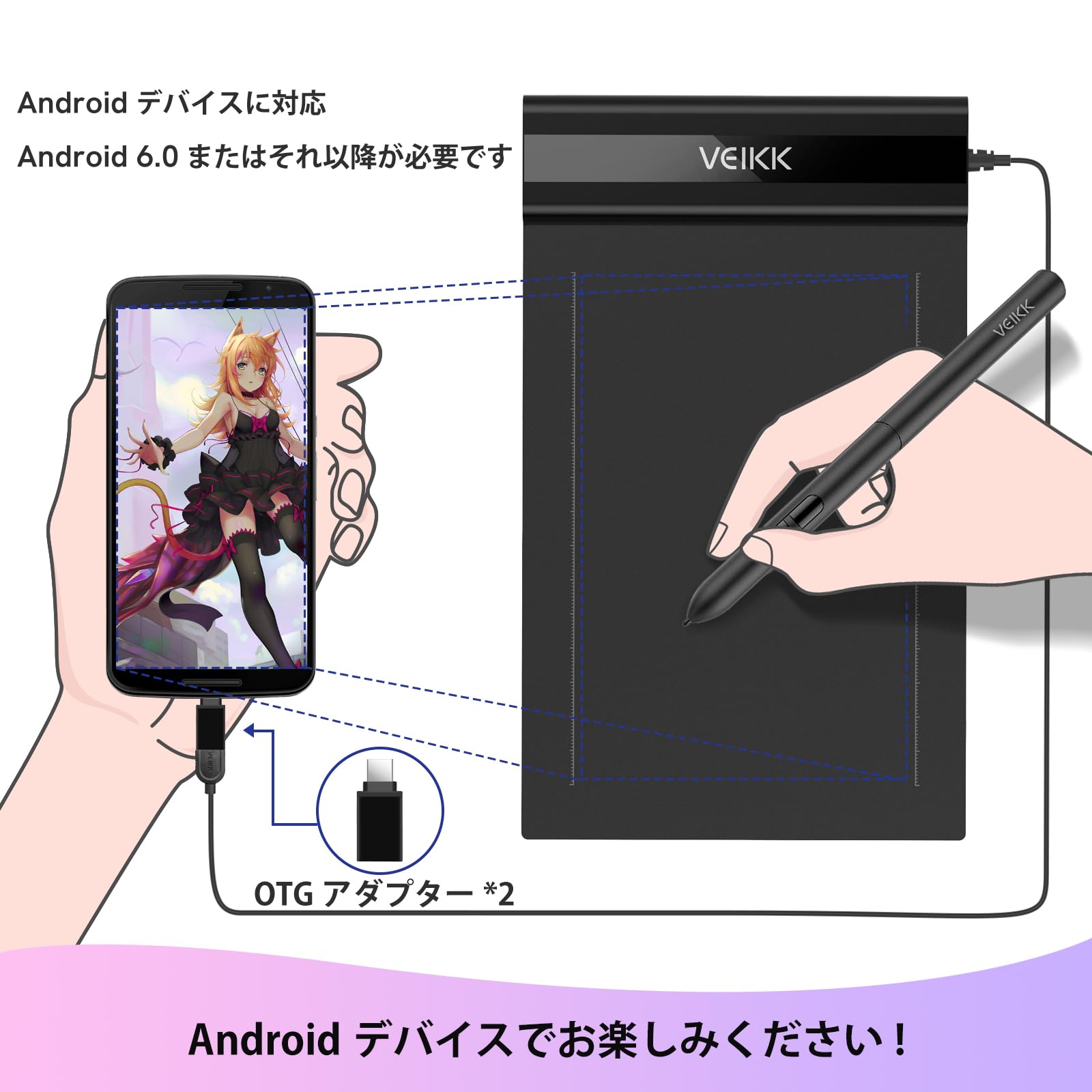 筆圧感知 ペンタブ 充電不要ペン Amazon | SonarPen(ソナーペン) スタイラスペン 筆圧感知