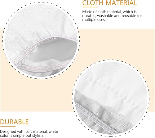 Miniatura 8 de 12 pañales para bebé, ropa interior de muñeca americana, ropa interior de muñeca, accesorios para juegos de simulación, color blanco (2.8 x 2.8 x