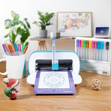 Glitter Gel Pens for Cricut Joy and Joy Xtra, 0.8 Tip Medium Point Pens for Writing Drawing Cards Invitation