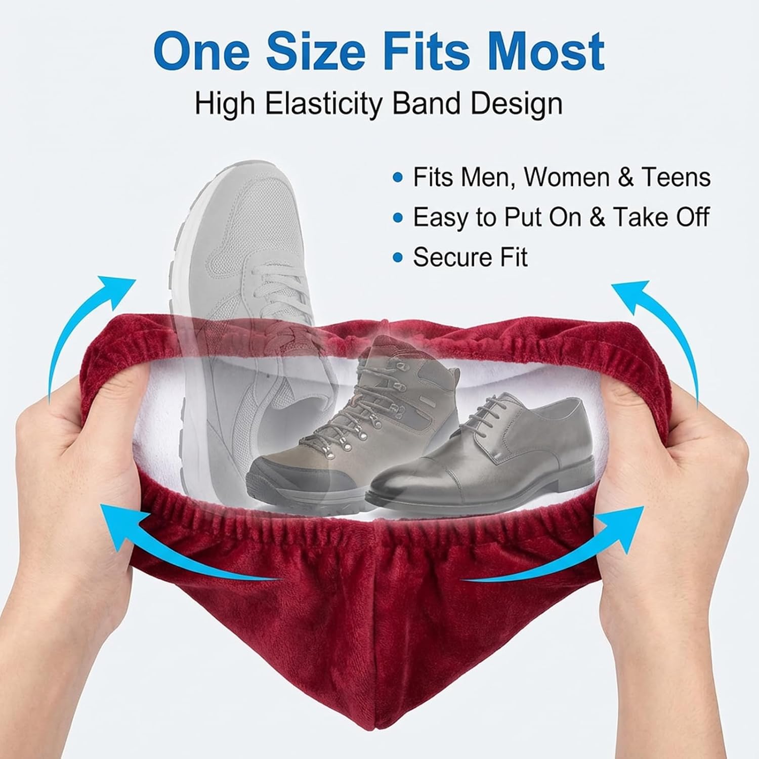 11 Pcs Reusable Non Slip Shoe Covers, 11 Colors Washable Foot Boot Shoes Covers Soft Thickened Shoe Protectors Cover for Indoors, Home, Office, Laboratory - Image 6