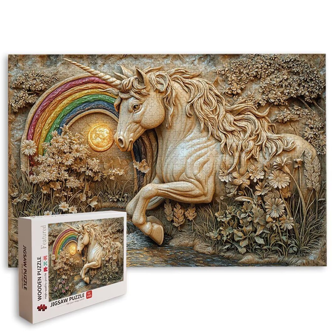 Puzzle Unicorno, Puzzle 5000 Pezzi Adulti per Decor, Regalo Donna -8662