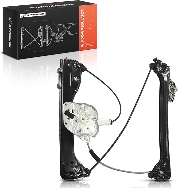 A-Premium Power Window Regulator Front Driver Side, Without Motor | Compatible with BMW Z4 2003-2008