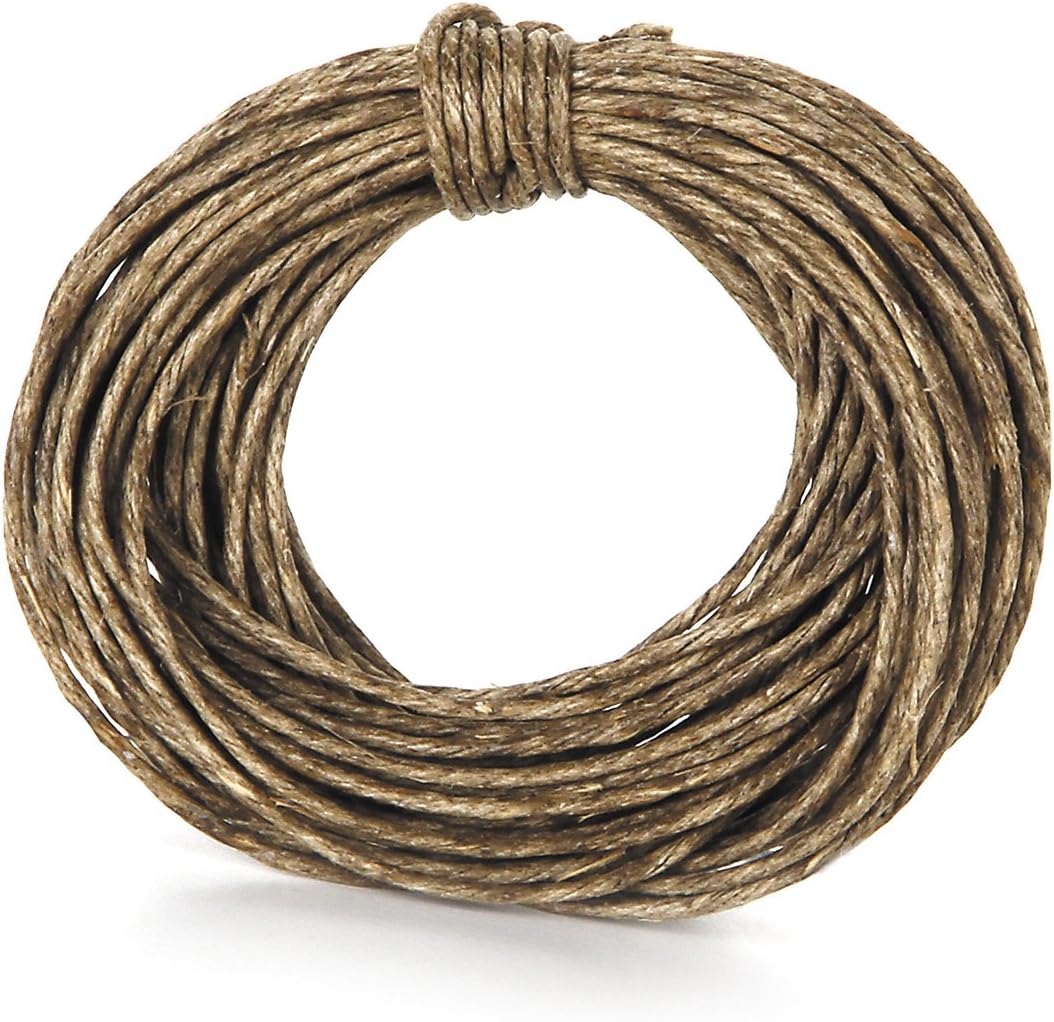 Darice David Tutera 10ヤード 麻紐 48ポンド ナチュラル