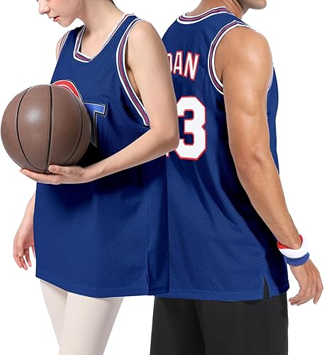 Miniatura 6 de Camiseta de baloncesto para hombre, camisetas de película espacial de los años 90, Halloween, hip hop, ropa de fiesta, camisas deportivas