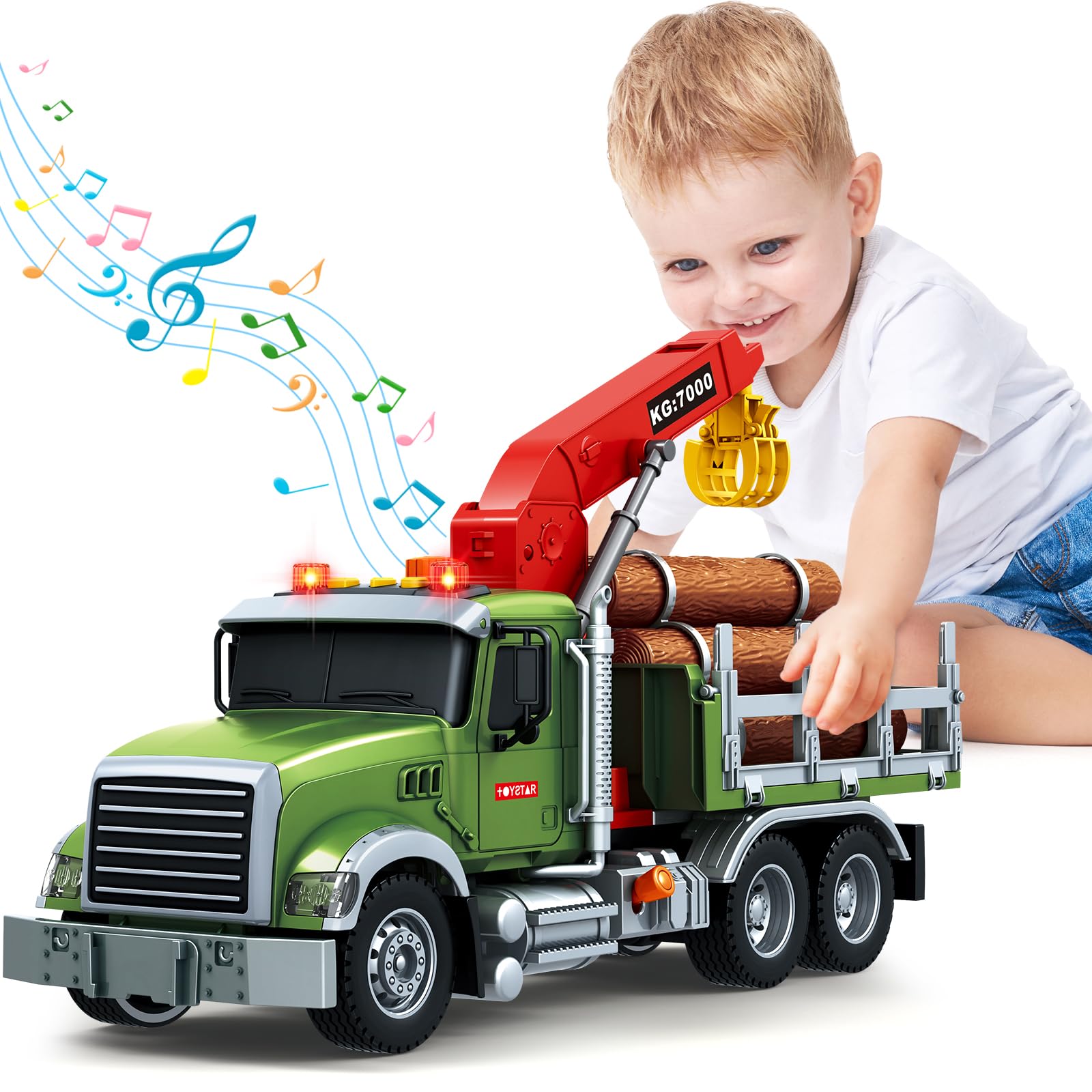 Amazon.com: SpringFlower Toy for 3 4 5 6 Year Old Boys, Farm Truck Toy with Farm Trunk,Vehicle Timber Truck Toy with Loading Crane & Lights & Sounds, Kids Birthday Gifts for Boys Amazon.com: SpringFlower Toy for 3 4 5 6 Year Old Boys, Farm Truck Toy with Farm Trunk,Vehicle Timber Truck Toy with Loading Crane & Lights & Sounds, Kids Birthday Gifts for Boys