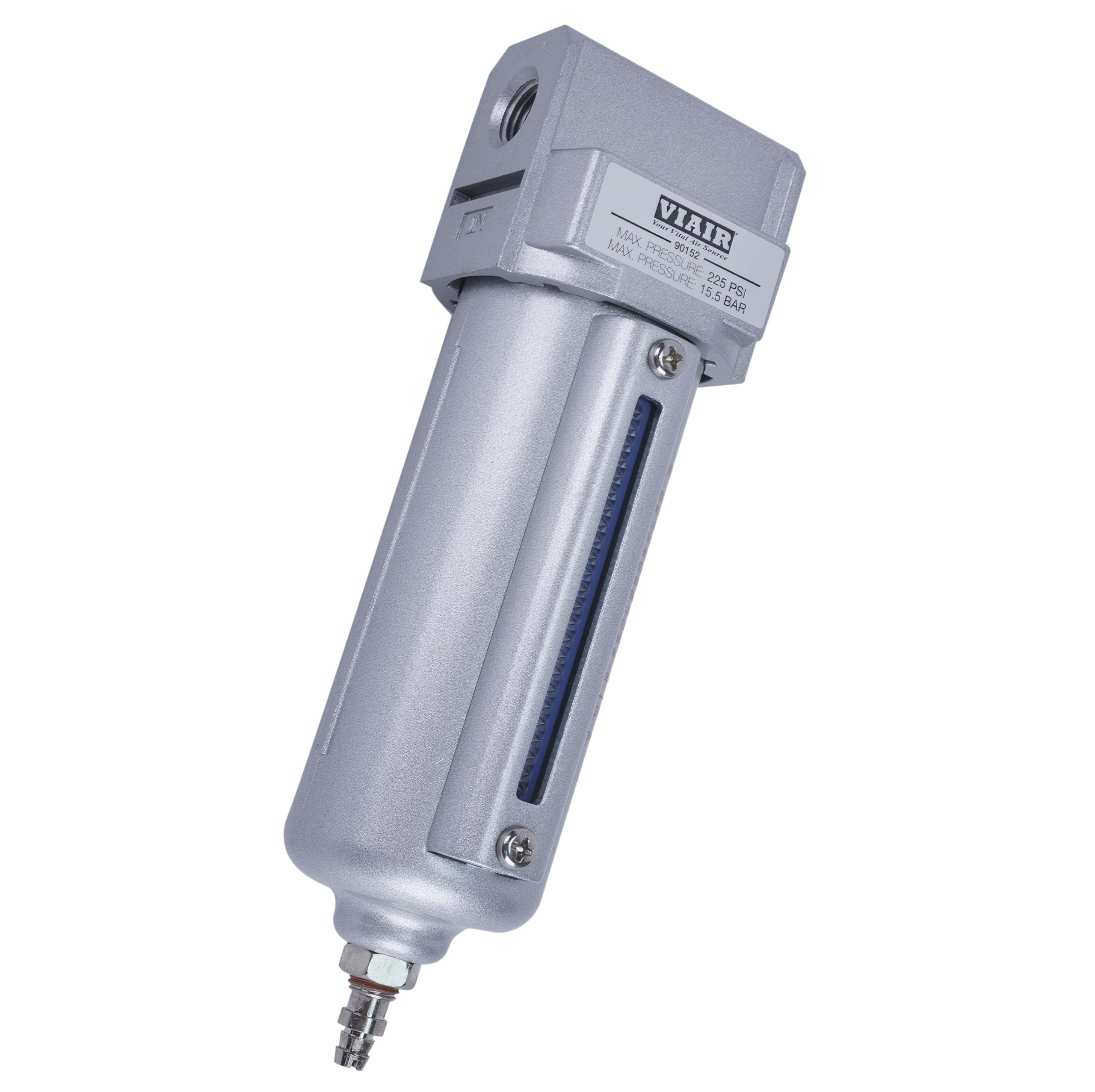 Séparateur d'eau VIAIR 1,27 cm vidange automatique filtre compresseur pneumatique