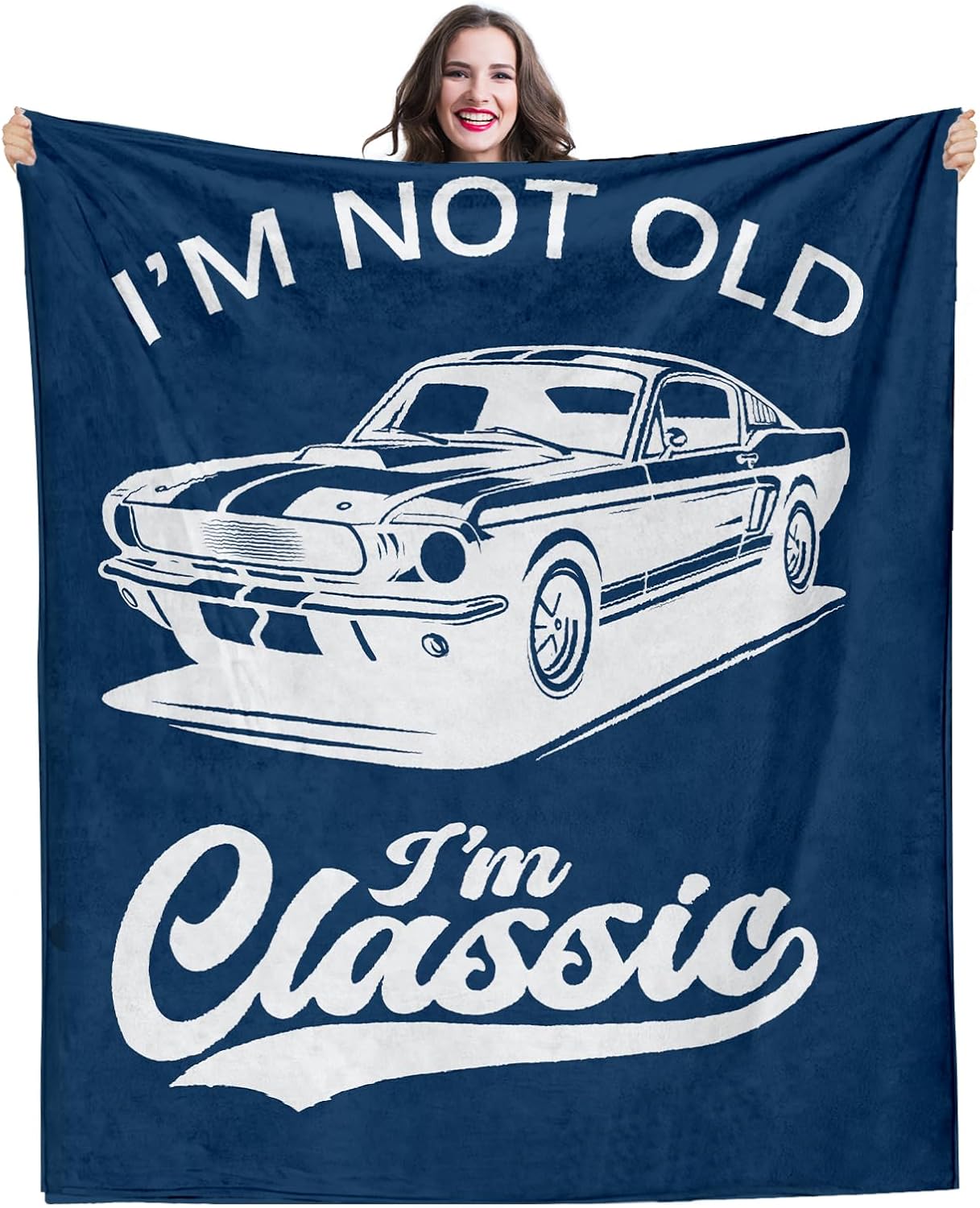 Valentines Day Gifts for Him, Anniversary Blanket for Men, I Love You Birthday Gifts for Boyfriend, Wedding Gift for Husband Couple, 60'' x 50''