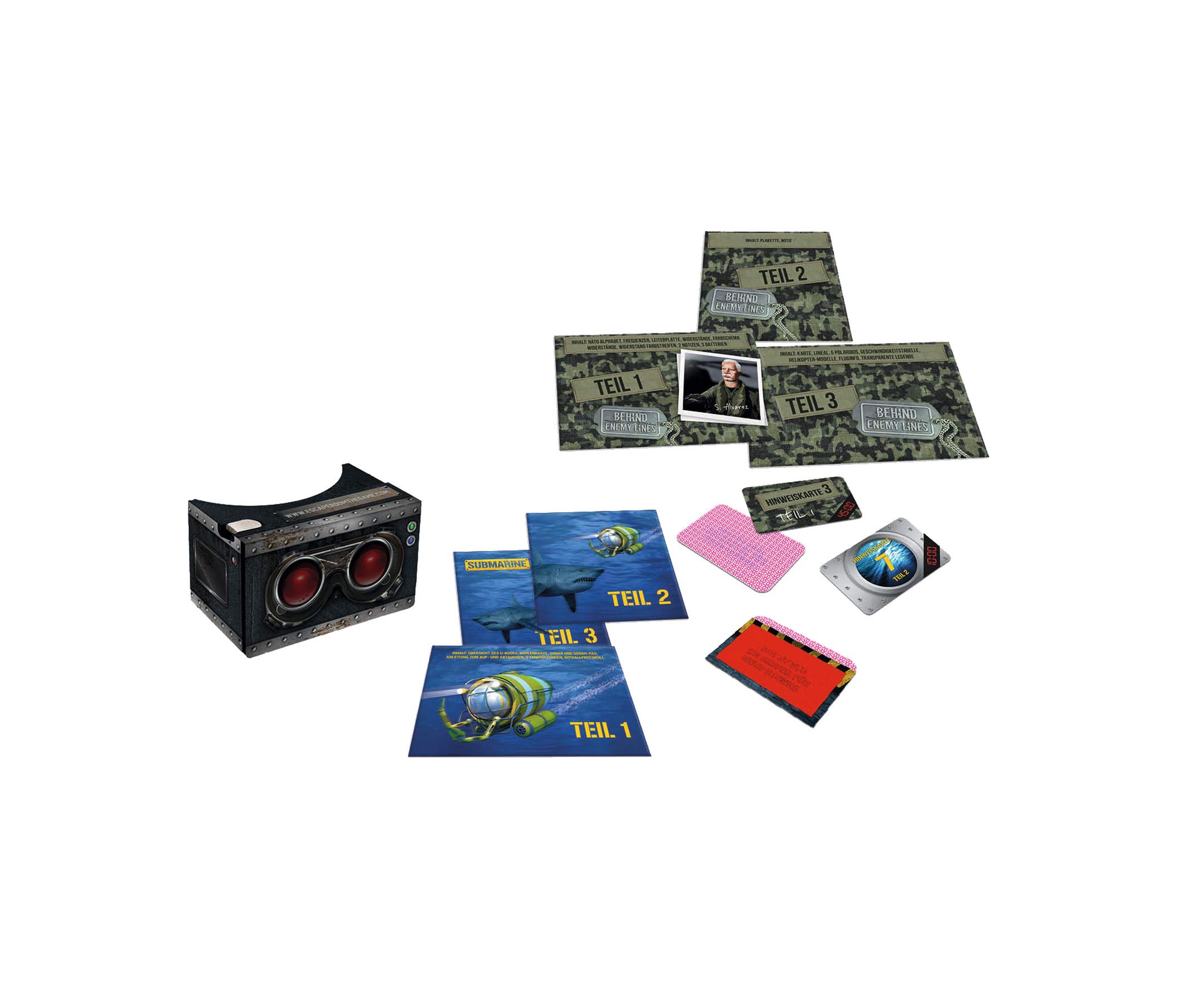 noris 606101666 Escape Room Virtual Reality Inkl. Brille (eigenständig spielbar)