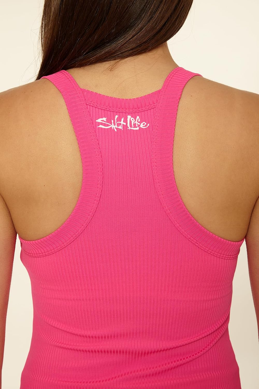 Salt Life Women's Shoreline Tankini Bikini Top, Casual, Pull On, Swimwear Separates for Women