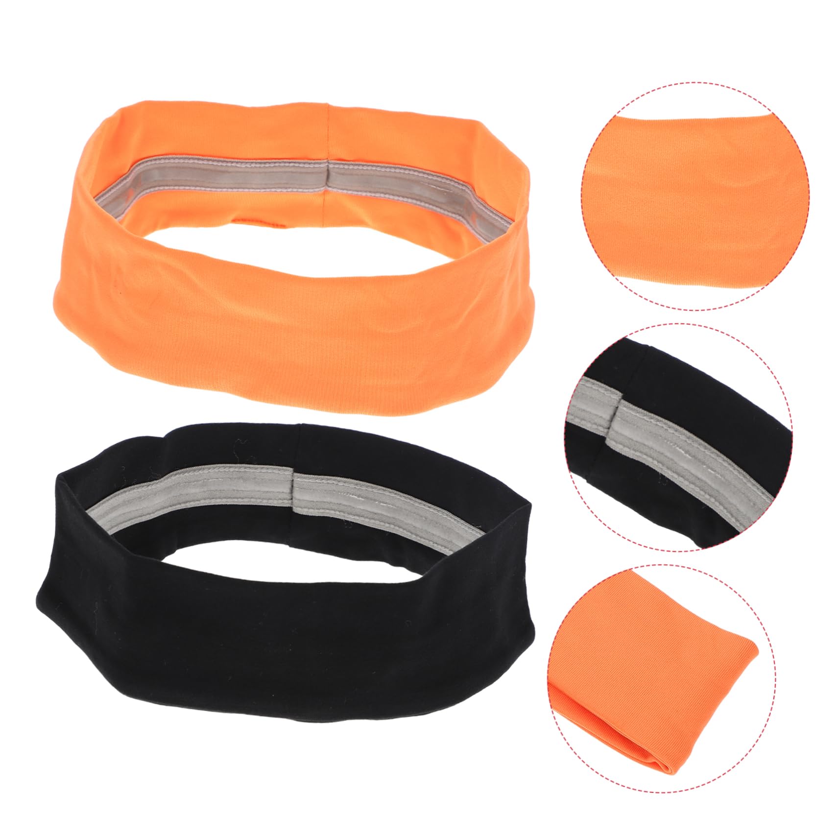 Toddmomy 6 Pièces Bandeau De Sport Bandeaux D'Entraînement Bandeaux Évacuant L'Humidité Bandeaux De Fitness Bandeaux De Basket-Ball Bandana pour Hommes Bandeau pour Hommes Bandeaux