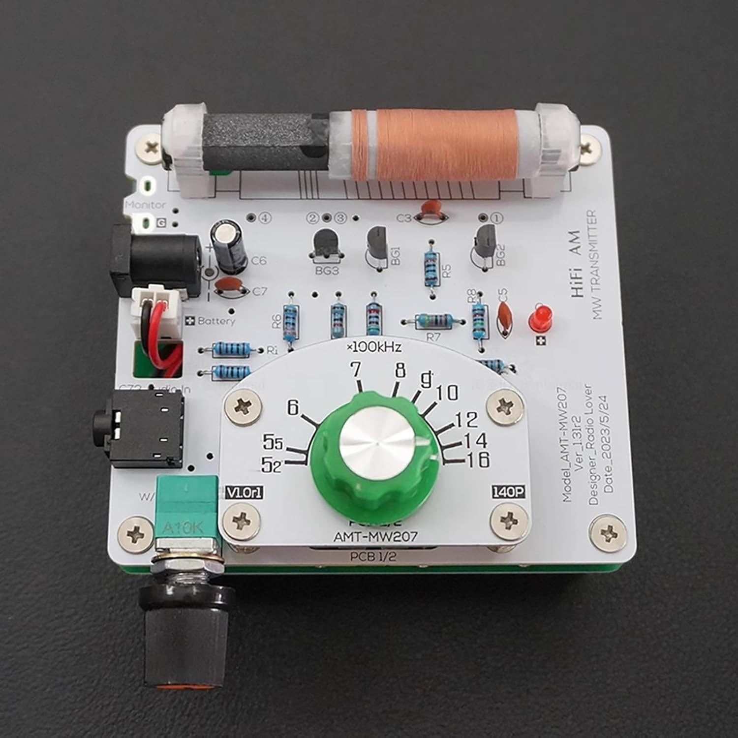 Medium Wave Radio Transmitter High Fidelity AM Radio Transmitter DIY