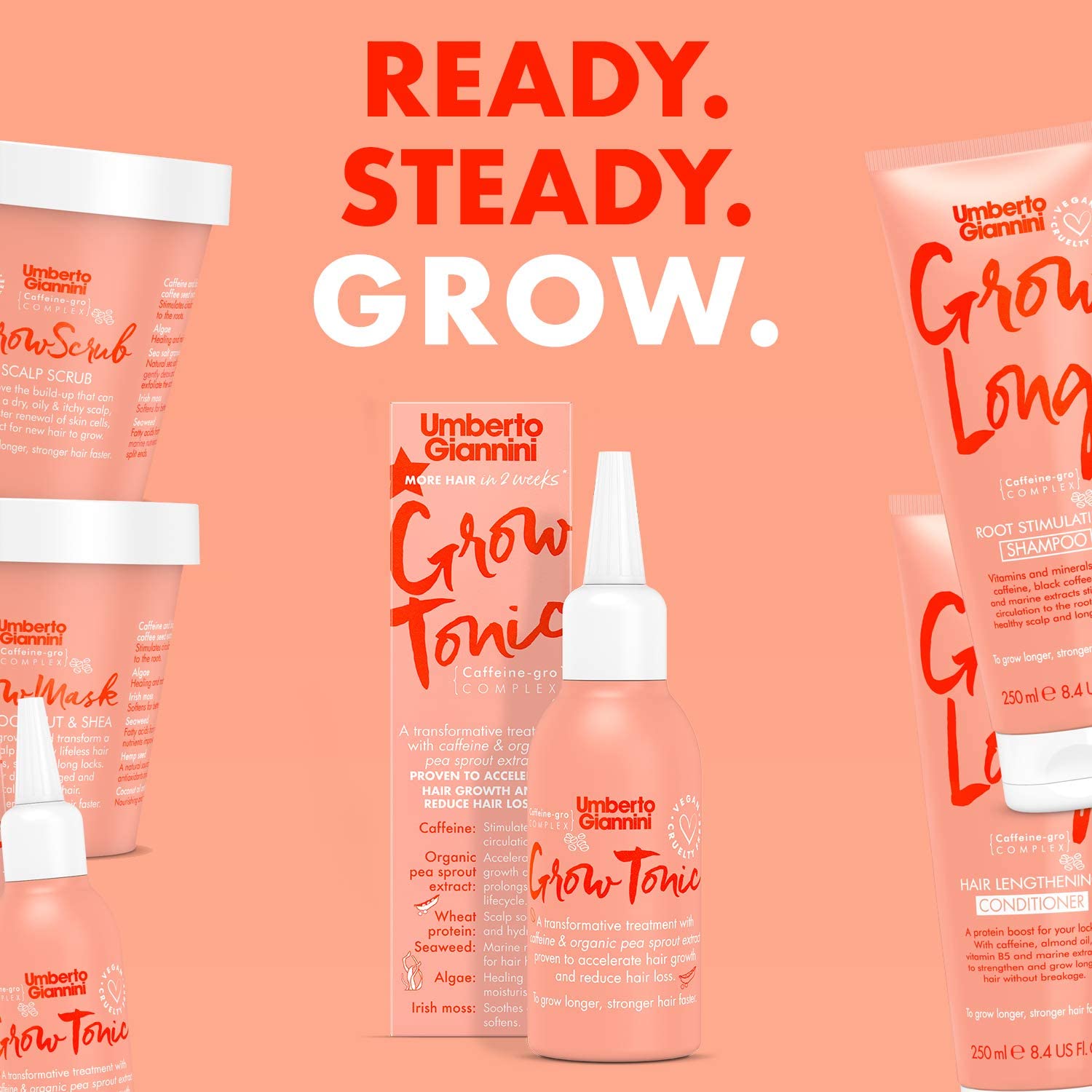 Umberto Giannini Grow Tonic Vegan & Cruelty Free Hair Growth