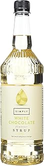 Simply White Chocolate Syrup 1 Litre