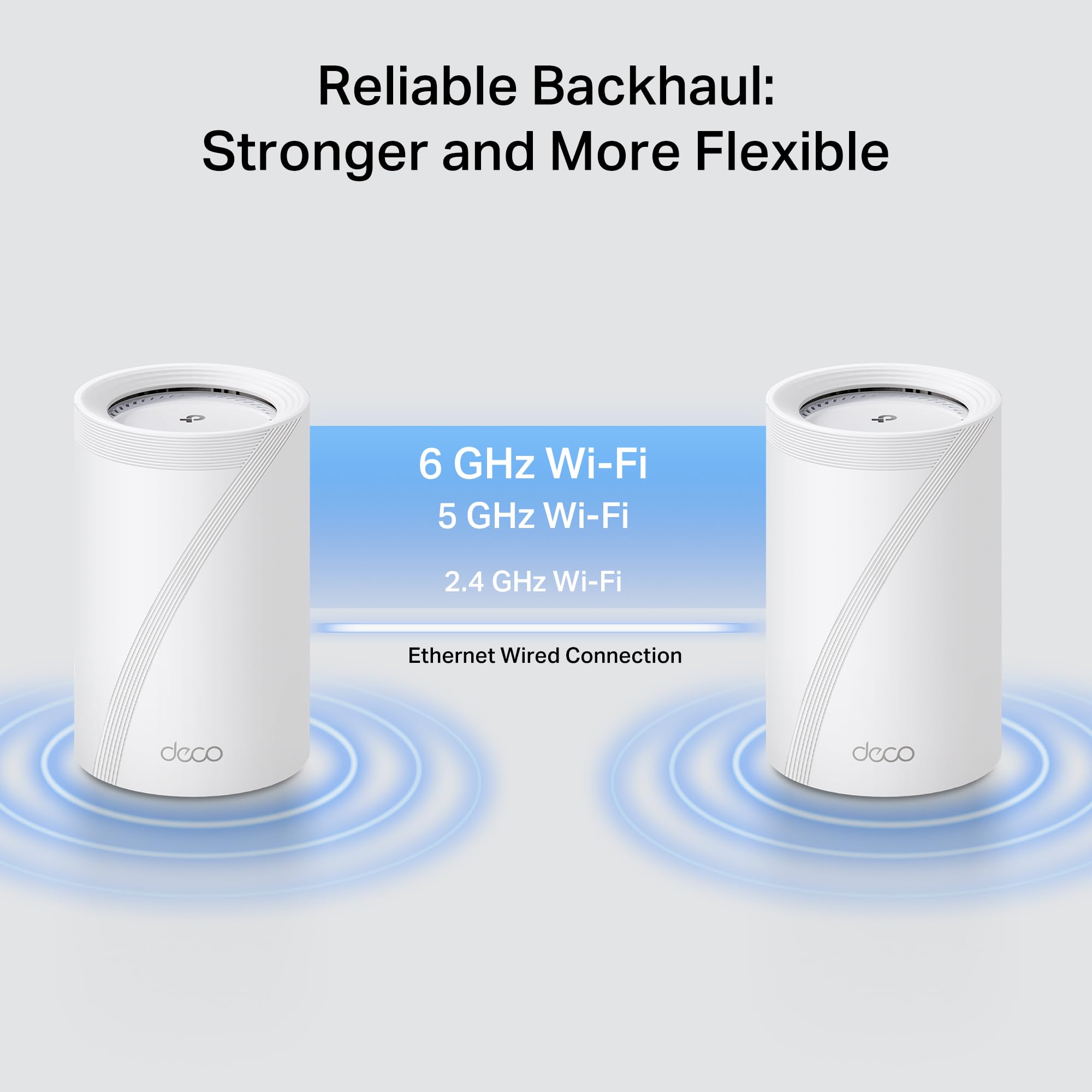 TP-Link Deco 7 Pro BE77 BE17000 Tri-Band WiFi 7 Mesh System- 9