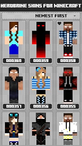 Herobrine Skins for Minecraft PE