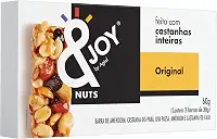 Barra de Nuts Enjoy - Clássica Original - Caixa com 2 unidades