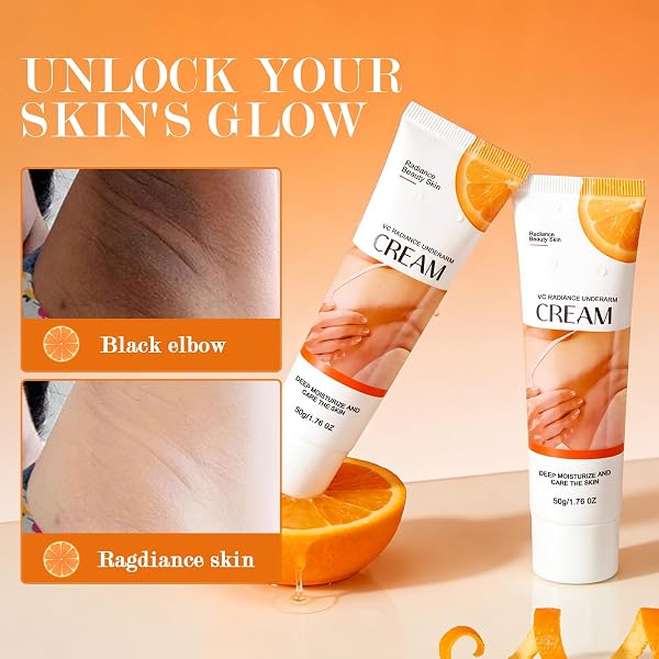 Crema Schiarente Corpo alla Niacinamide, Formula Anti-Macchie con Vitamina C ed E, Crema Sbiancante Intima per Ascelle, Ginocchia, Interno Coscia e Zone Sensibili, Azione Idratante e Uniformante,50g - 5