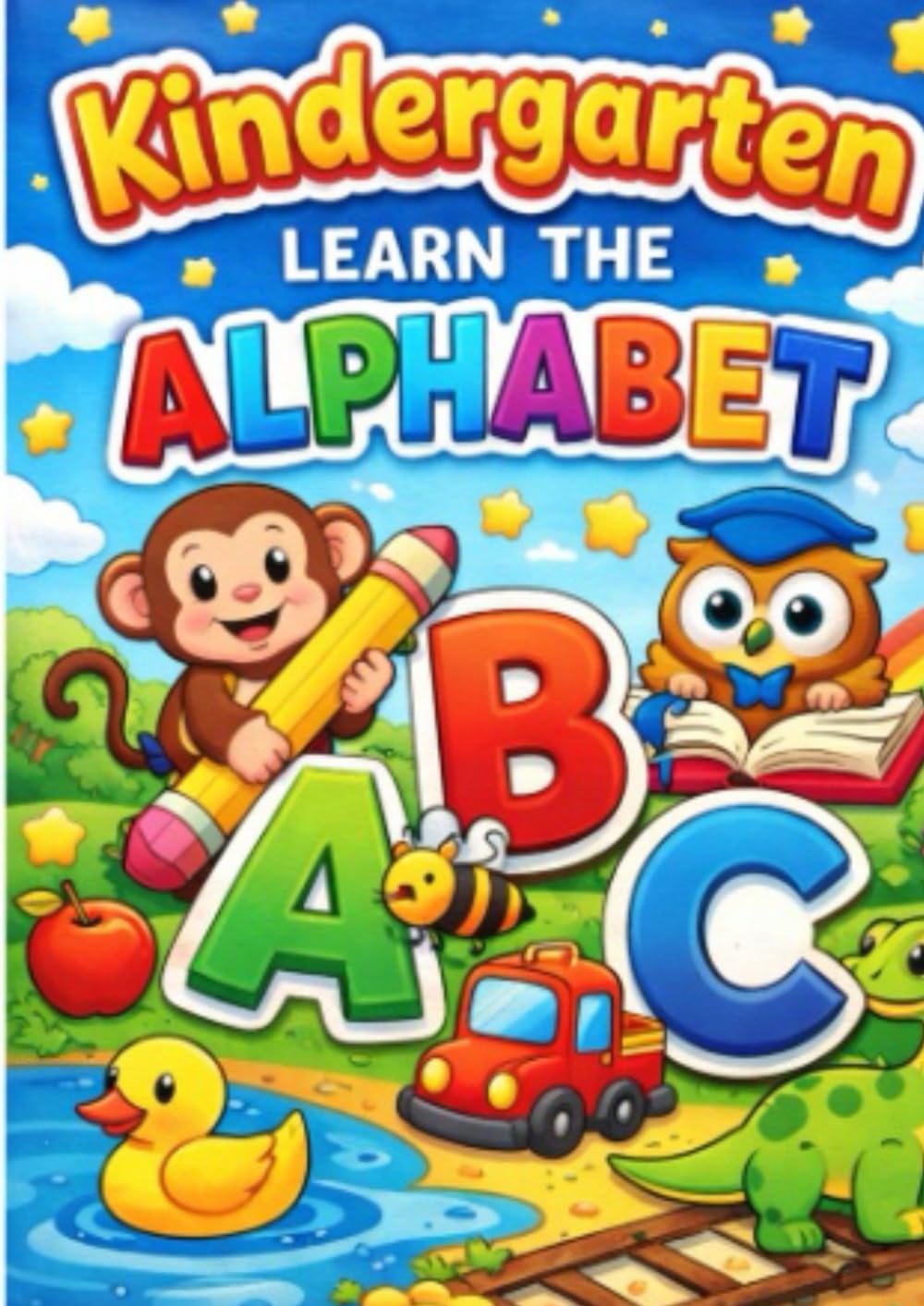 Kindergarten: Learn & Colour the Alphabet