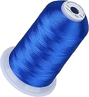 Vista 84 de Simthread 5500 yardas de hilo de bordar, 5000M de alto rendimiento 40 WT 100% hilo de poliéster – Más de 170 colores vívidos, clasificado de alta