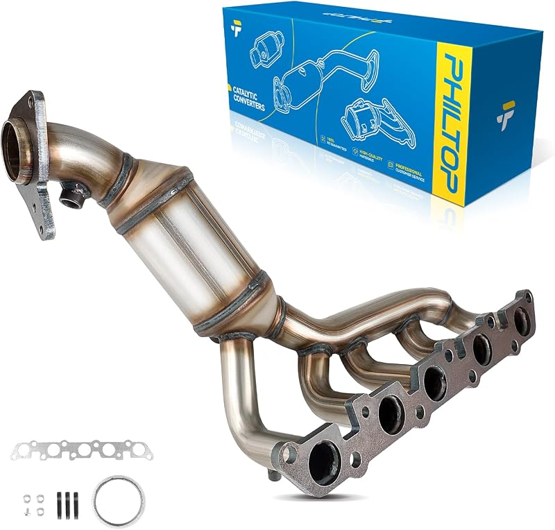 Catalisador dianteiro PHILTOP em aço inoxidável para Colorado/Canyon, H3 e i-370 3.7L – 1 unidade