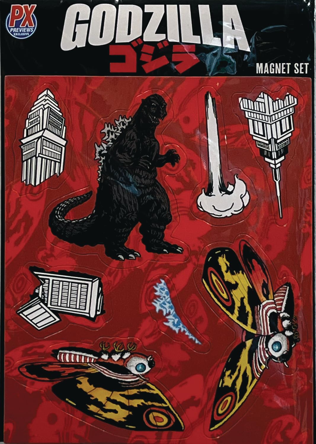 Godzilla Die-Cut Magnet
