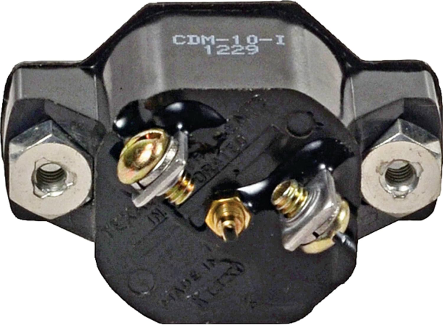 DB Electrical KLX-CDM10I Circuit Breaker Compatible with/Replacement for Klixon CDM10I 0-30 VDC / 120 VAC Voltage Rating, True Weather Sealed, 11902 Stud Size, Screw Terminal Type